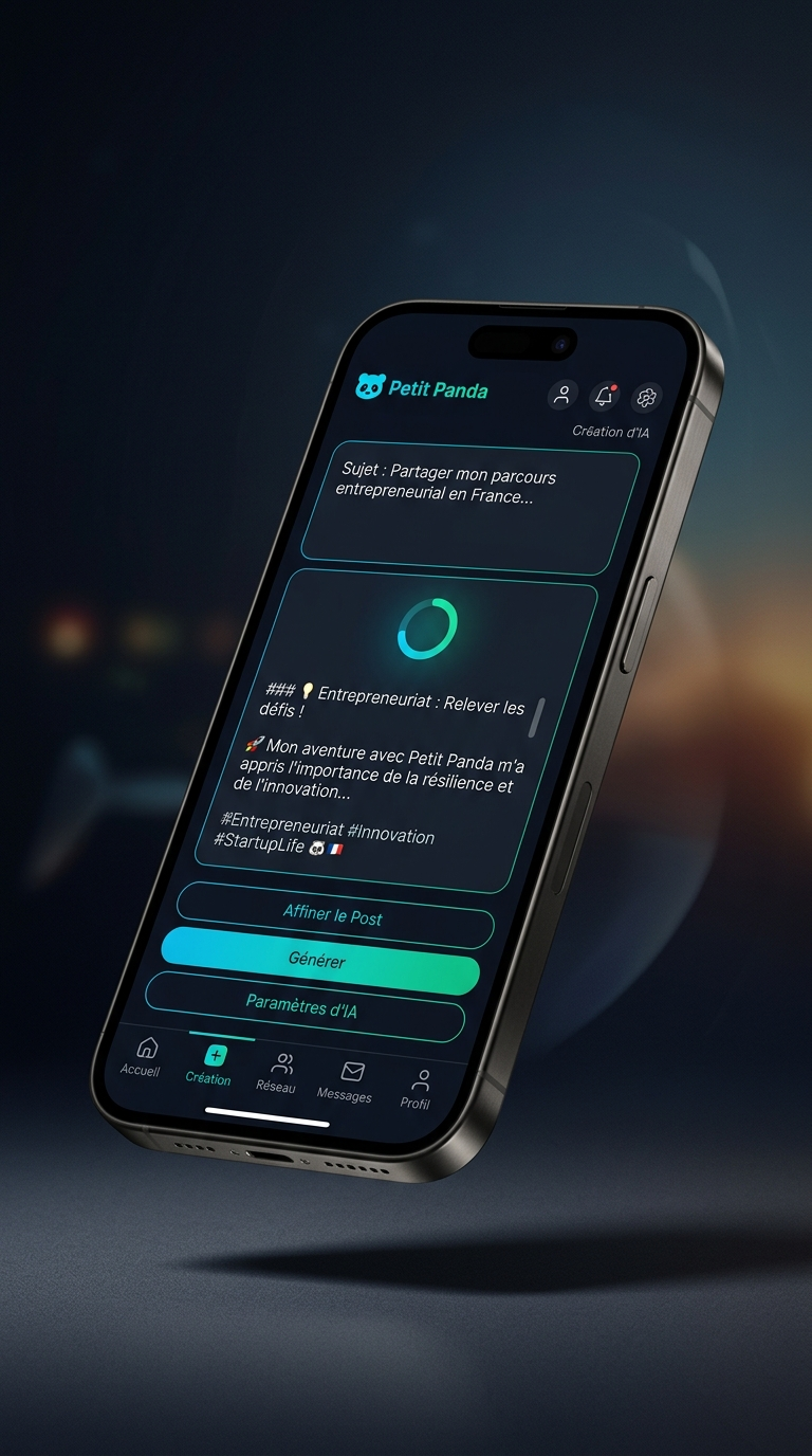 Création de post IA
