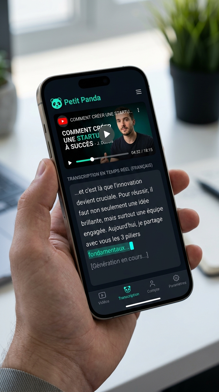 Transcription YouTube